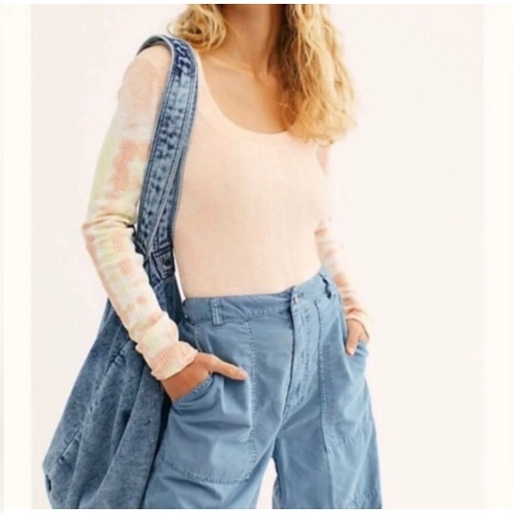 We The Free Big Sur Long Sleeve Thermal Tie Dye from Free People (Size S)